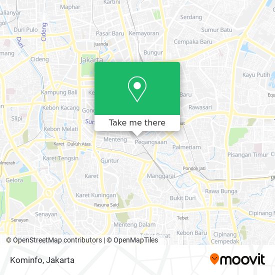 Kominfo map