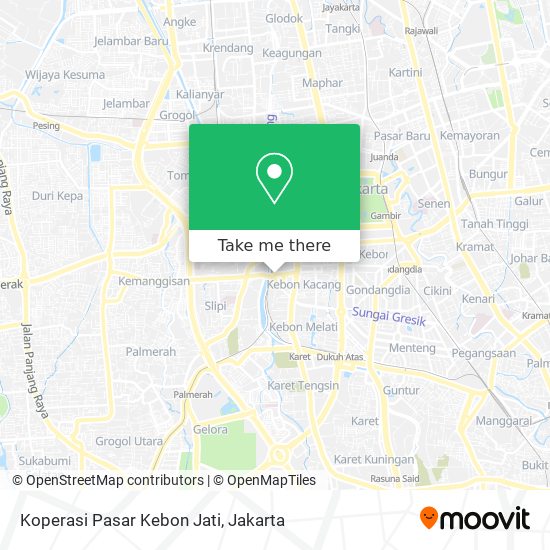 Koperasi Pasar Kebon Jati map