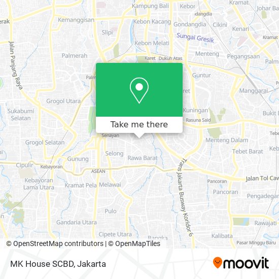 MK House SCBD map