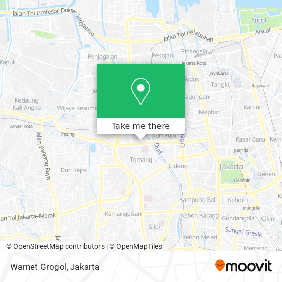 Warnet Grogol map