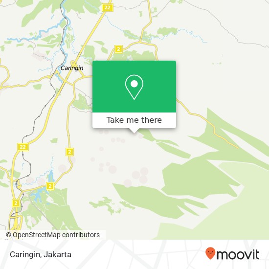 Caringin map