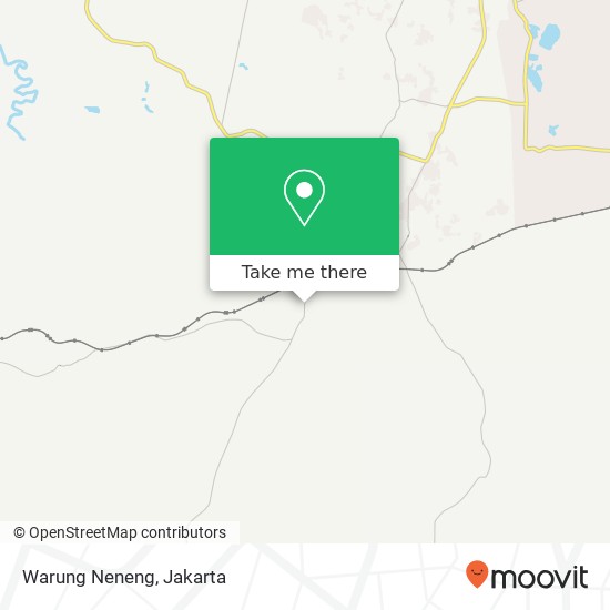 Warung Neneng, Jalan Raya Sudamanik Parung Panjang map