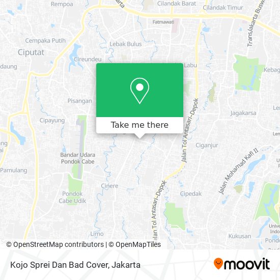 Kojo Sprei Dan Bad Cover map