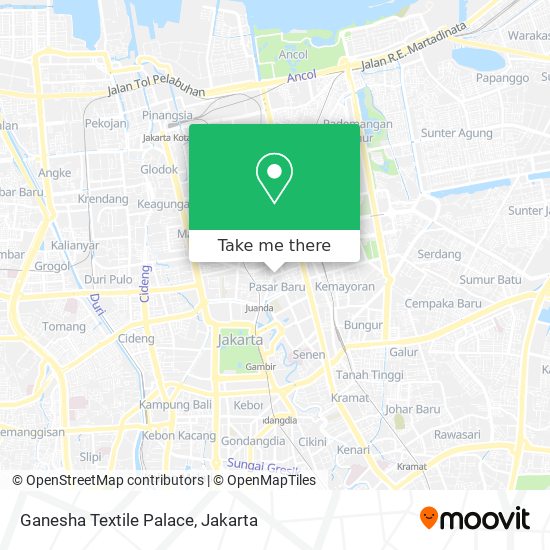 Ganesha Textile Palace map