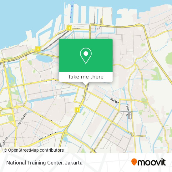 National Training Center map