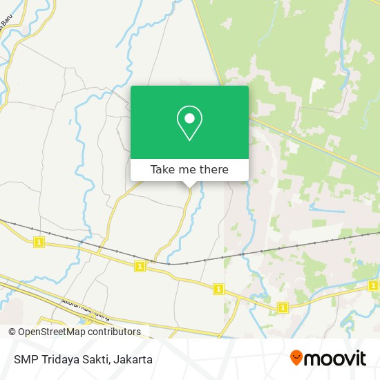 SMP Tridaya Sakti map