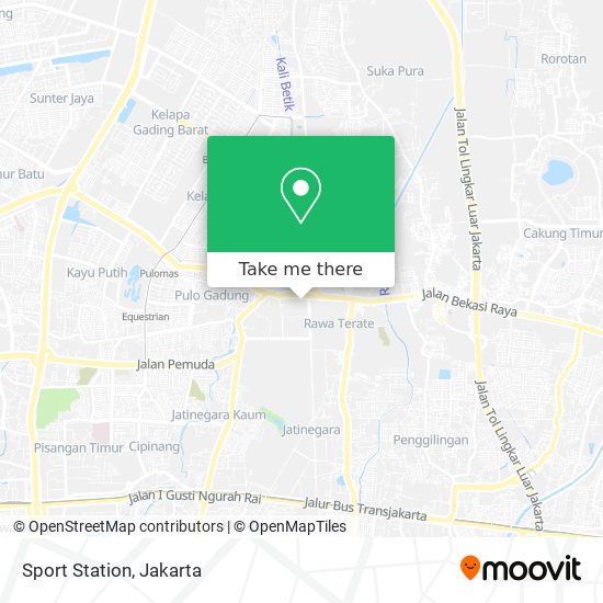 Sport Station map