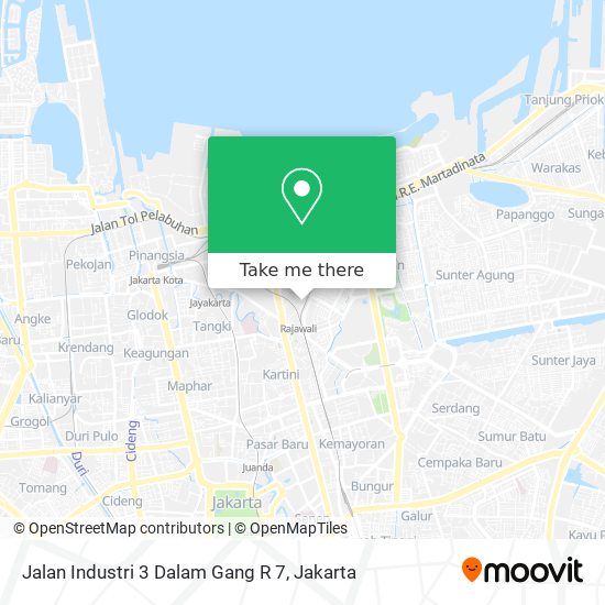 Jalan Industri 3 Dalam Gang R 7 map