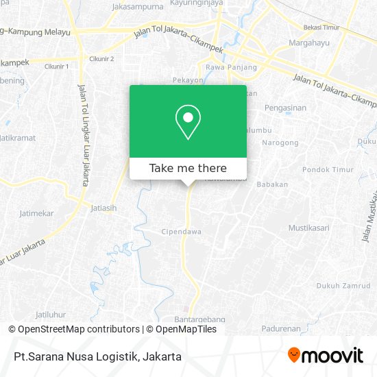 Pt.Sarana Nusa Logistik map