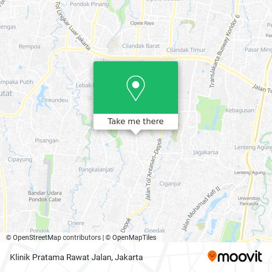 Klinik Pratama Rawat Jalan map