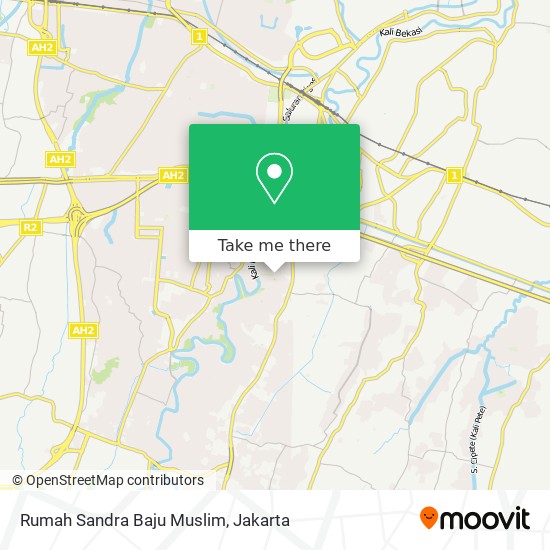 Rumah Sandra Baju Muslim map