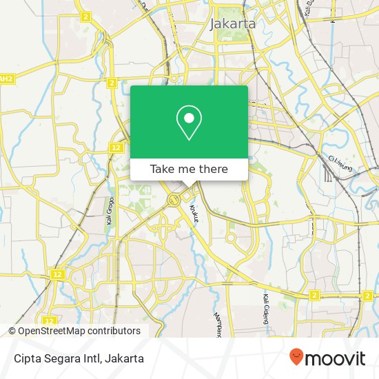 Cipta Segara Intl, Setiabudi map