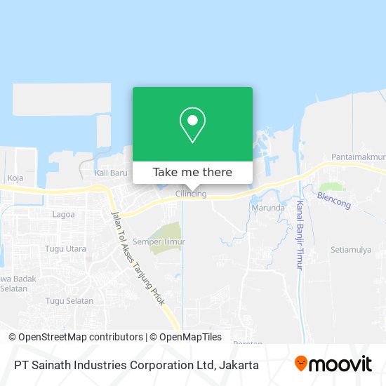 PT Sainath Industries Corporation Ltd map