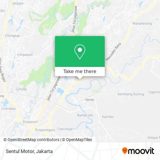 Sentul Motor map