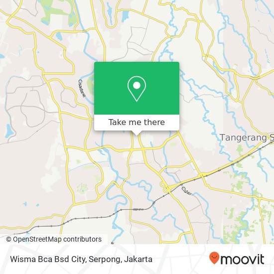 Wisma Bca Bsd City, Serpong map