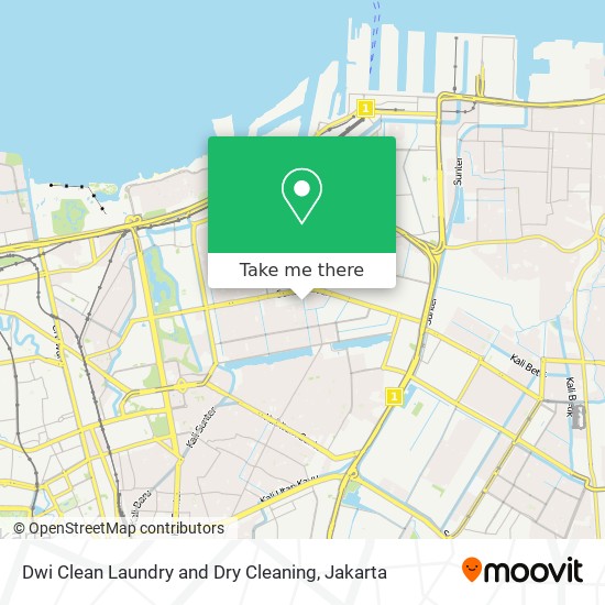 Dwi Clean Laundry and Dry Cleaning map
