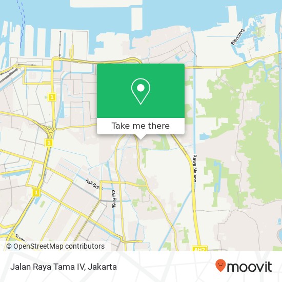 Jalan Raya Tama IV map