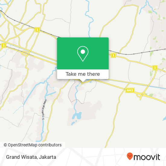 Grand Wisata map