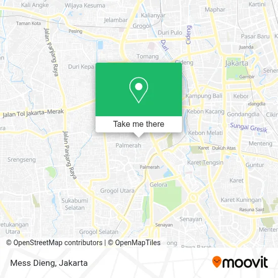 Mess Dieng map
