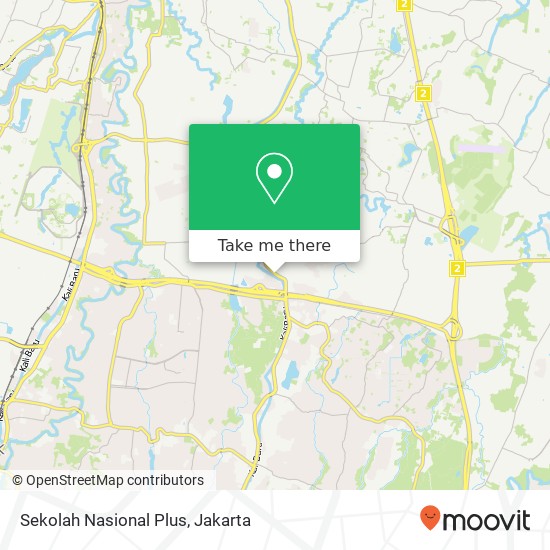 Sekolah Nasional Plus map