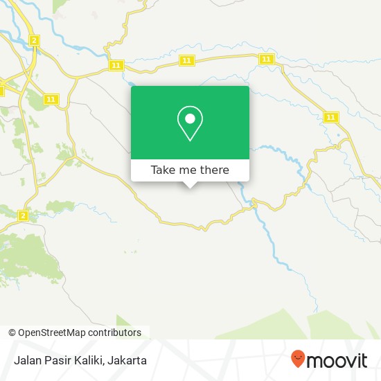 Jalan Pasir Kaliki map