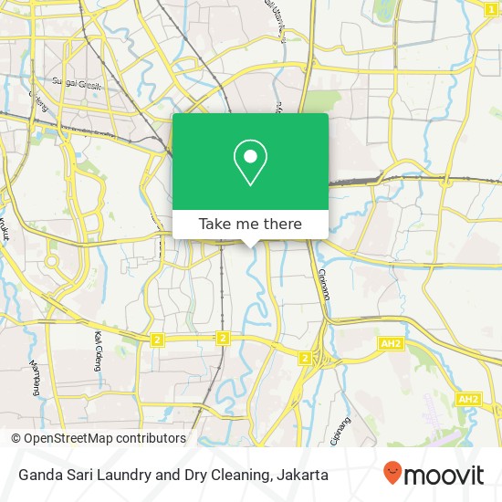 Ganda Sari Laundry and Dry Cleaning map