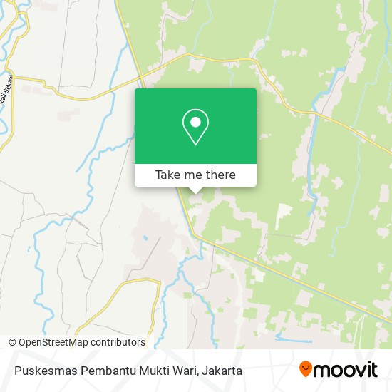 Puskesmas Pembantu Mukti Wari map