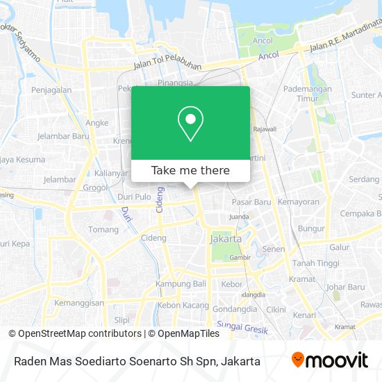 Raden Mas Soediarto Soenarto Sh Spn map