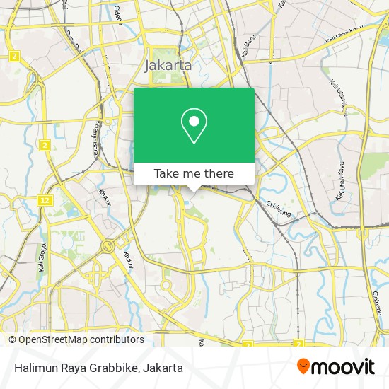 Halimun Raya Grabbike map