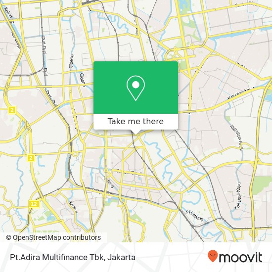 Pt.Adira Multifinance Tbk map