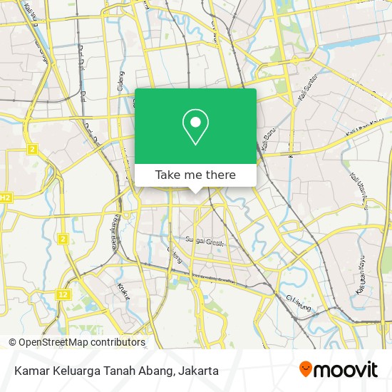 Kamar Keluarga Tanah Abang map