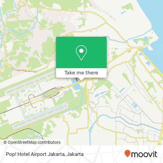 Pop! Hotel Airport Jakarta, Jalan Raya Bandara Rawa Bokor map