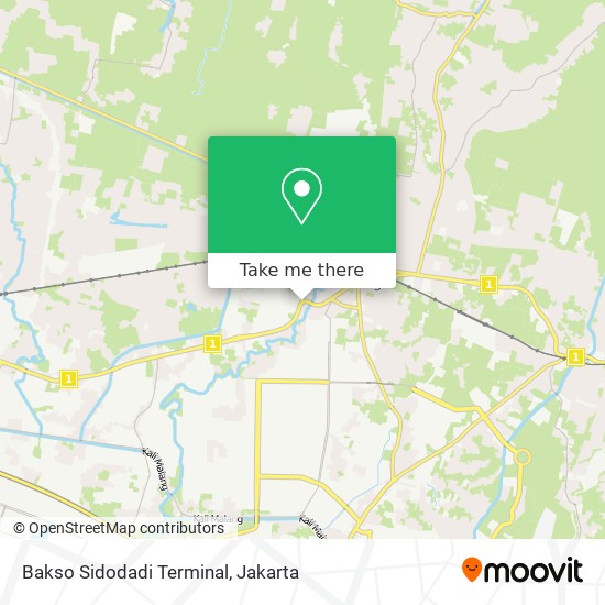 Bakso Sidodadi Terminal map