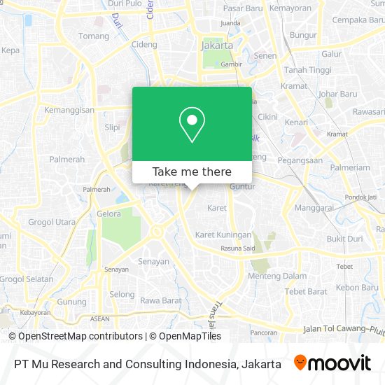 PT Mu Research and Consulting Indonesia map