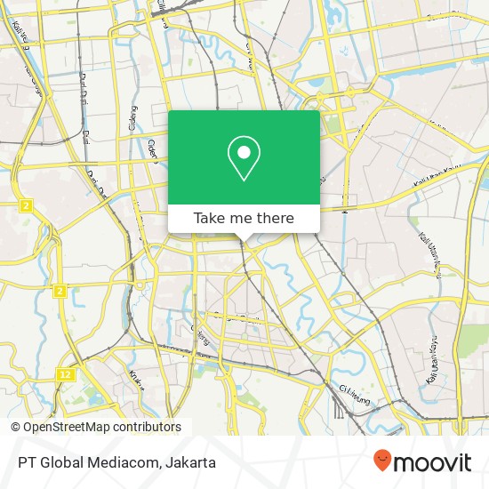 PT Global Mediacom, Jalan Kh. Ridwan Rais map