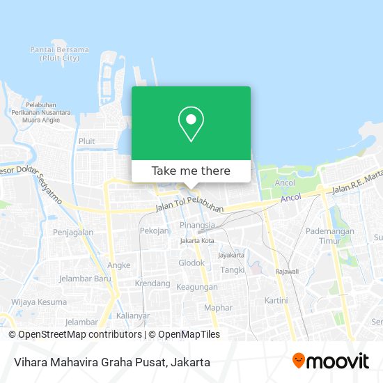 Vihara Mahavira Graha Pusat map