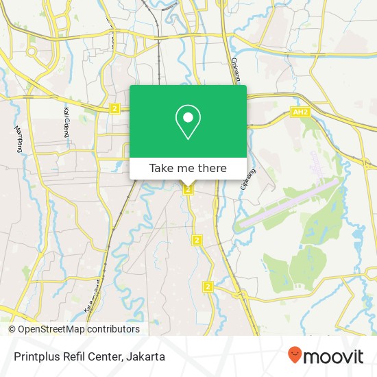 Printplus Refil Center, Jalan Mayjen Sutoyo map