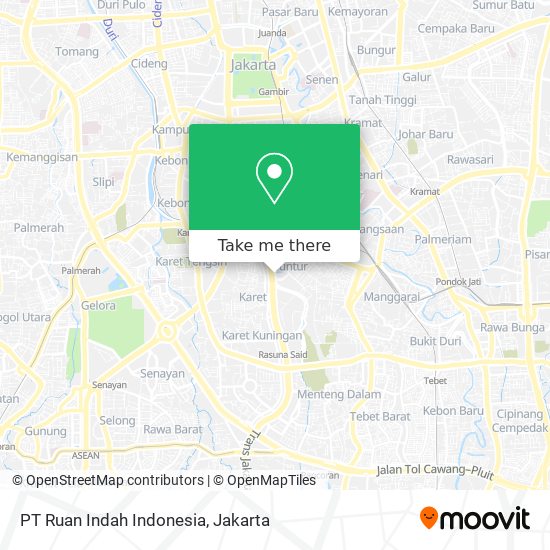 PT Ruan Indah Indonesia map