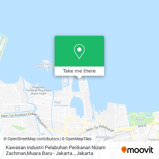 Kawasan Industri Pelabuhan Perikanan Nizam Zachman,Muara Baru - Jakarta.. map