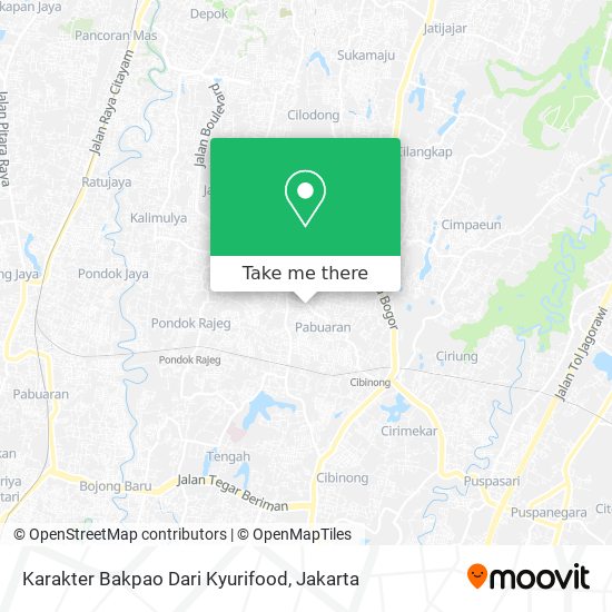 Karakter Bakpao Dari Kyurifood map