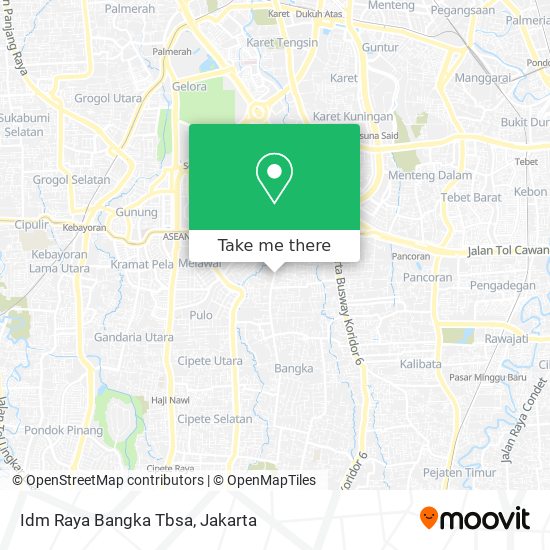 Idm Raya Bangka Tbsa map