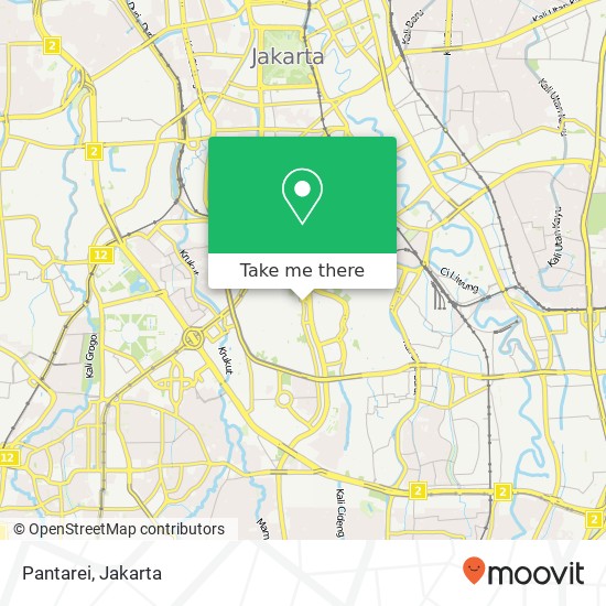 Pantarei, Jalan Setia Budi Selatan map