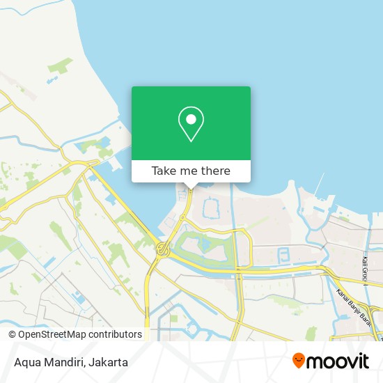 Aqua Mandiri map