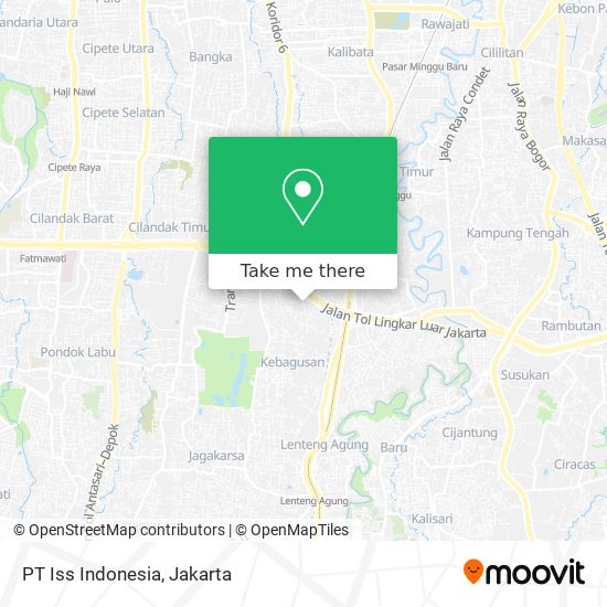 PT Iss Indonesia map