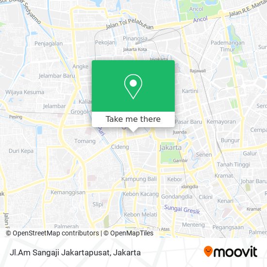 Jl.Am Sangaji Jakartapusat map