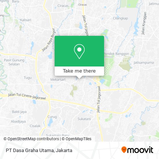 PT Dasa Graha Utama map