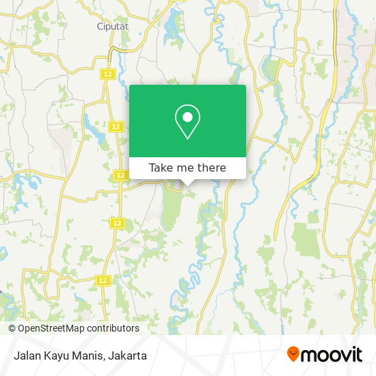 Jalan Kayu Manis map
