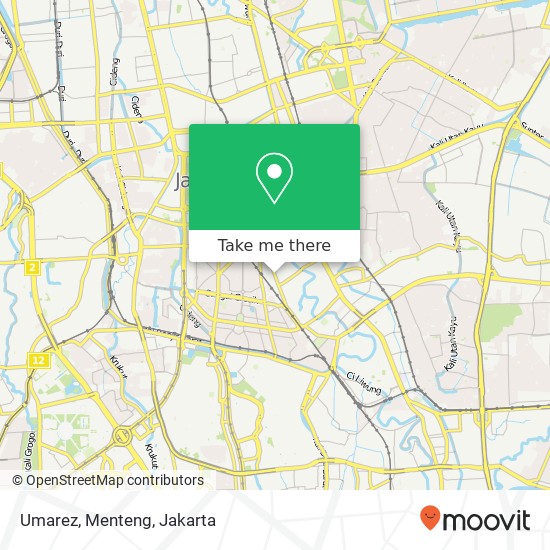 Umarez, Menteng map