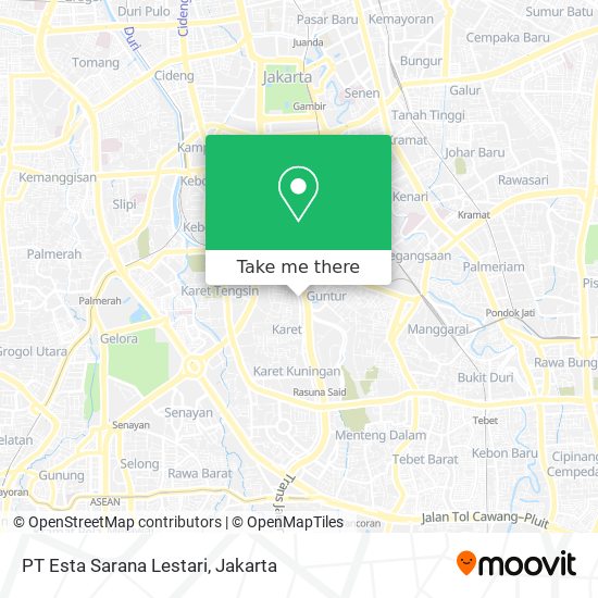 PT Esta Sarana Lestari map