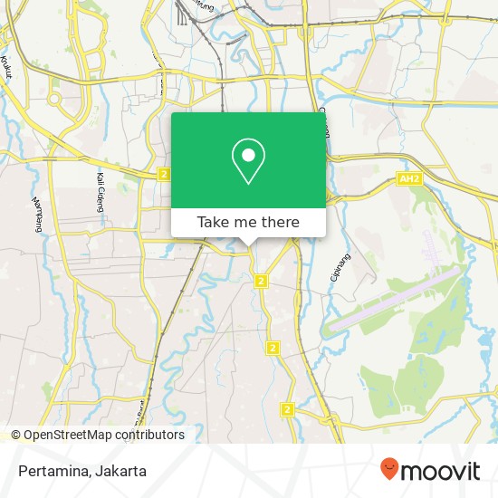 Pertamina, Jalan Dewi Sartika map